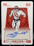 2026 Bo Jackson Battle Arena Bags Inspired Ink Brawl Auto JBA-12 Jeff Bagwell