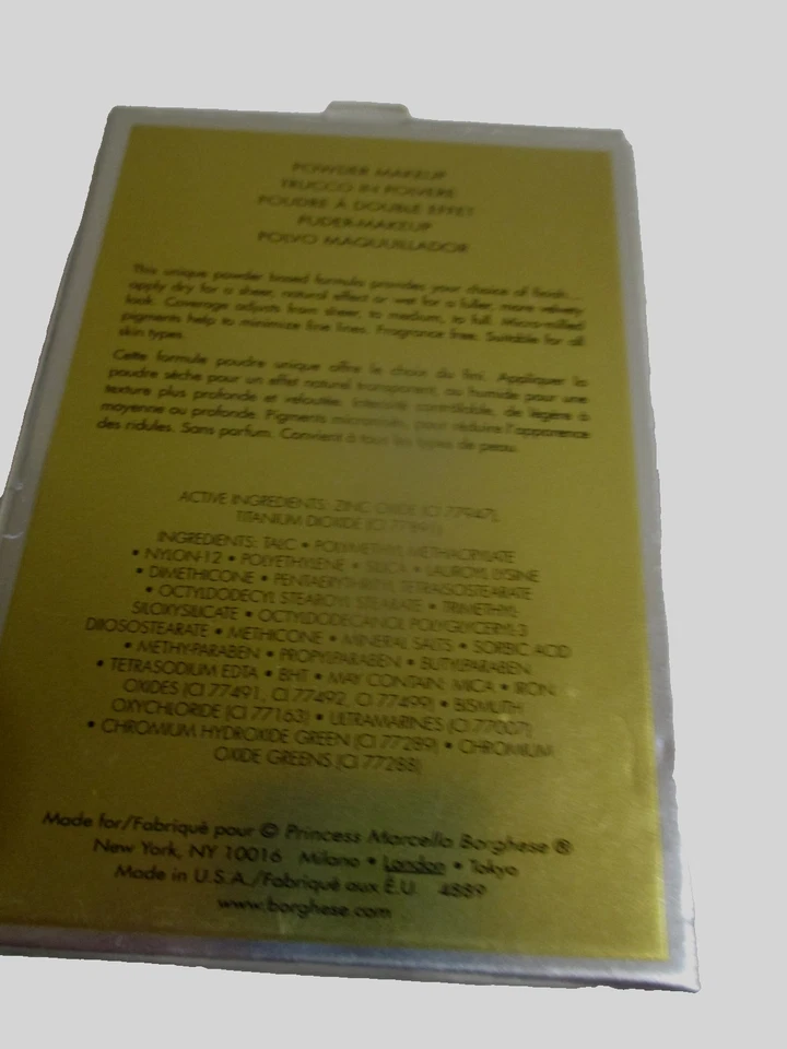 Borghese ~ Hydro-Minerali - Dual Effetto Powder Makeup - Color - Caramello 05 - Image 3 of 3