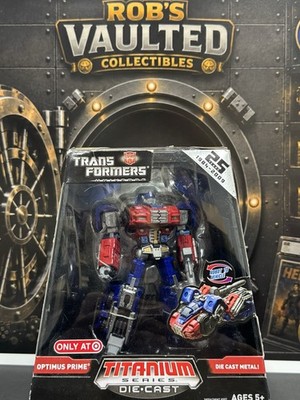 Transformers Optimus Prime Titanium Series Die-Cast New Target EXCLUSIVE 2008