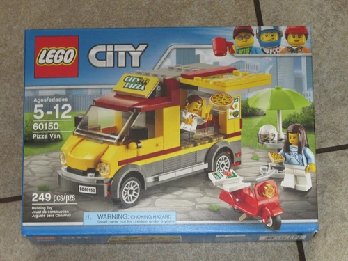New Sealed Lego City 60150 Pizza Van