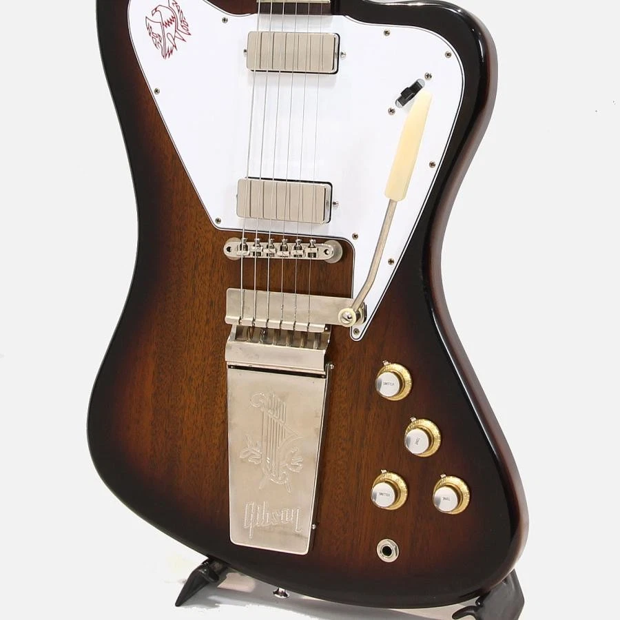 Gibson Custom Shop 1965 Non-Reverse Firebird V mit Vibrola Vintage Sunburst VOS - Bild 3 von 4