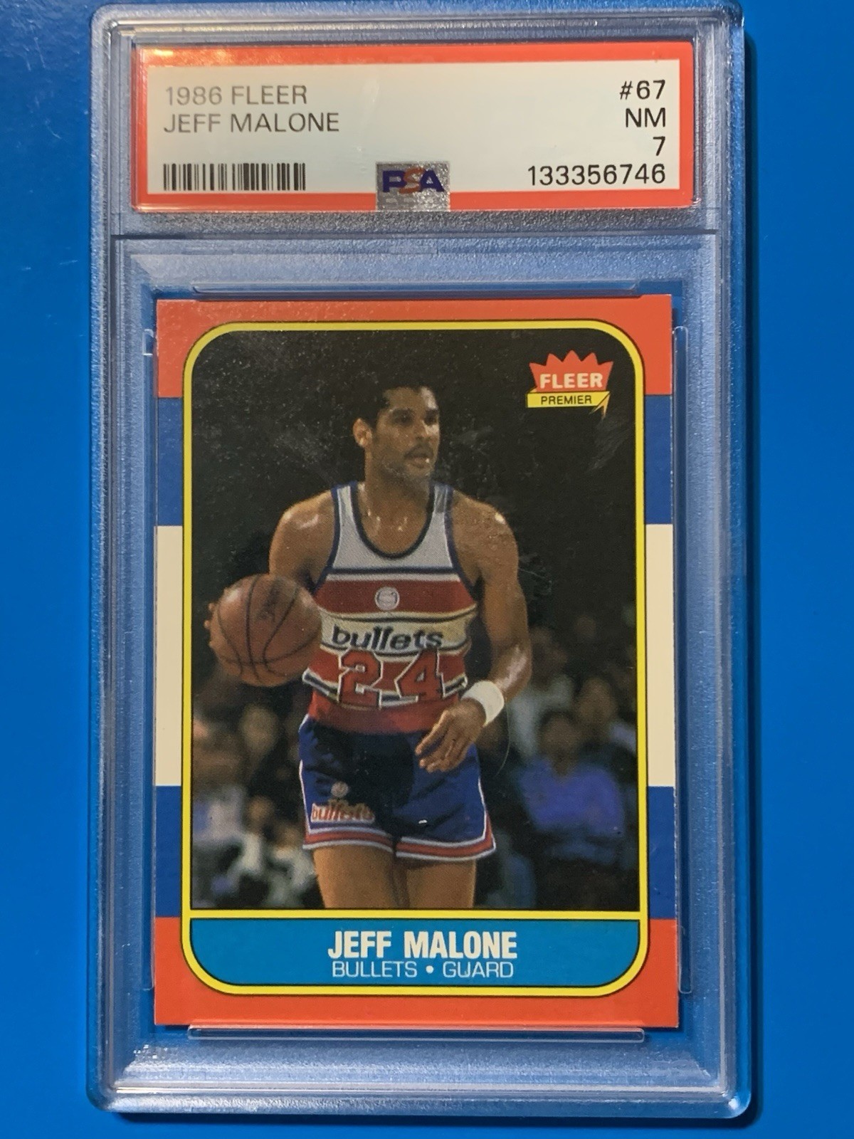 1986-87 Fleer - Jeff Malone #67 (RC)