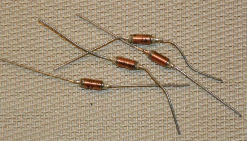 ✓ 3µH 3UH Hi-Current RF Choke Coil Inductor Long Leads | eBay