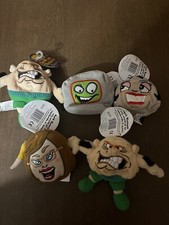 Lot of 5 Silly Slammers Bean Bag Plush With Tags 3 Have Sound Computer Conrad