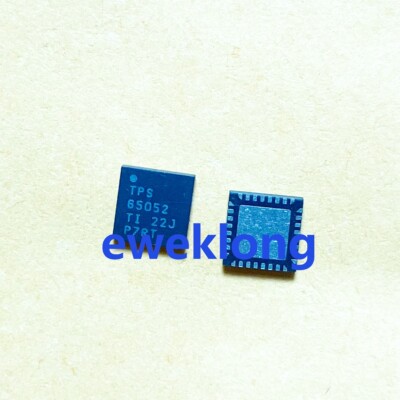 3pcs x TPS65052RSMR / TPS65052RSMT QFN32 Marking Code TPS65052 TPS ...