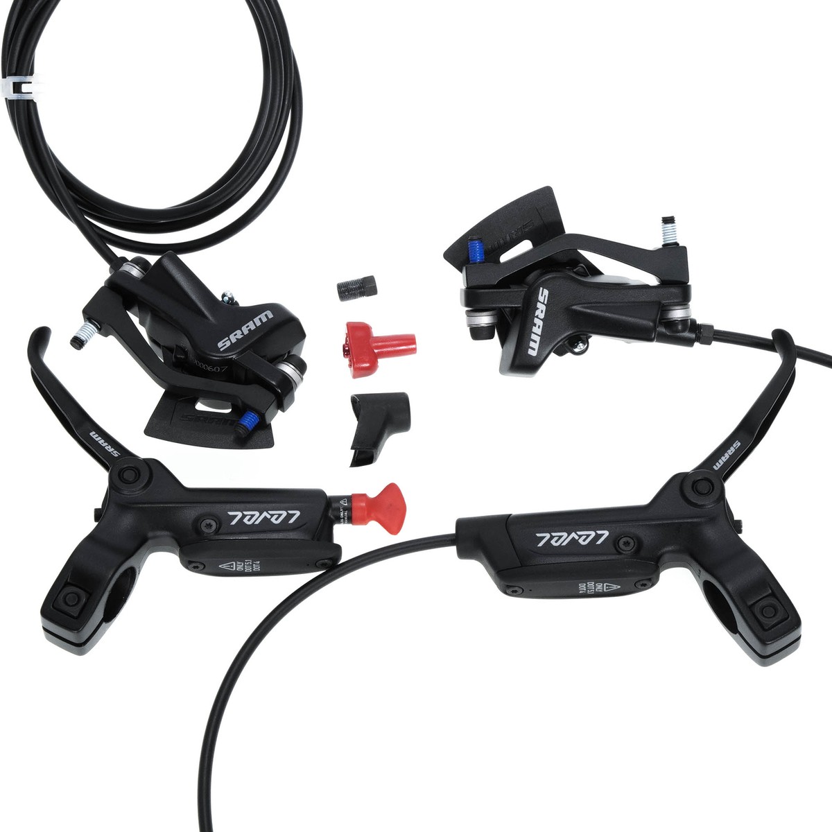 SRAM Level Hydraulic MTB Disc Brake System Front / Rear or Pair W