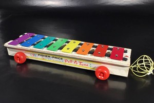 fisher price pull a tune xylophone 1964