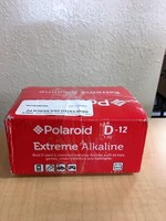 Polaroid D Cell Extreme Performance Alkaline Batteries (12-pack) 1.5 Volt Polaroid D Cell Extreme Performance Alkaline Batteries (12-pack) 1.5 Volt