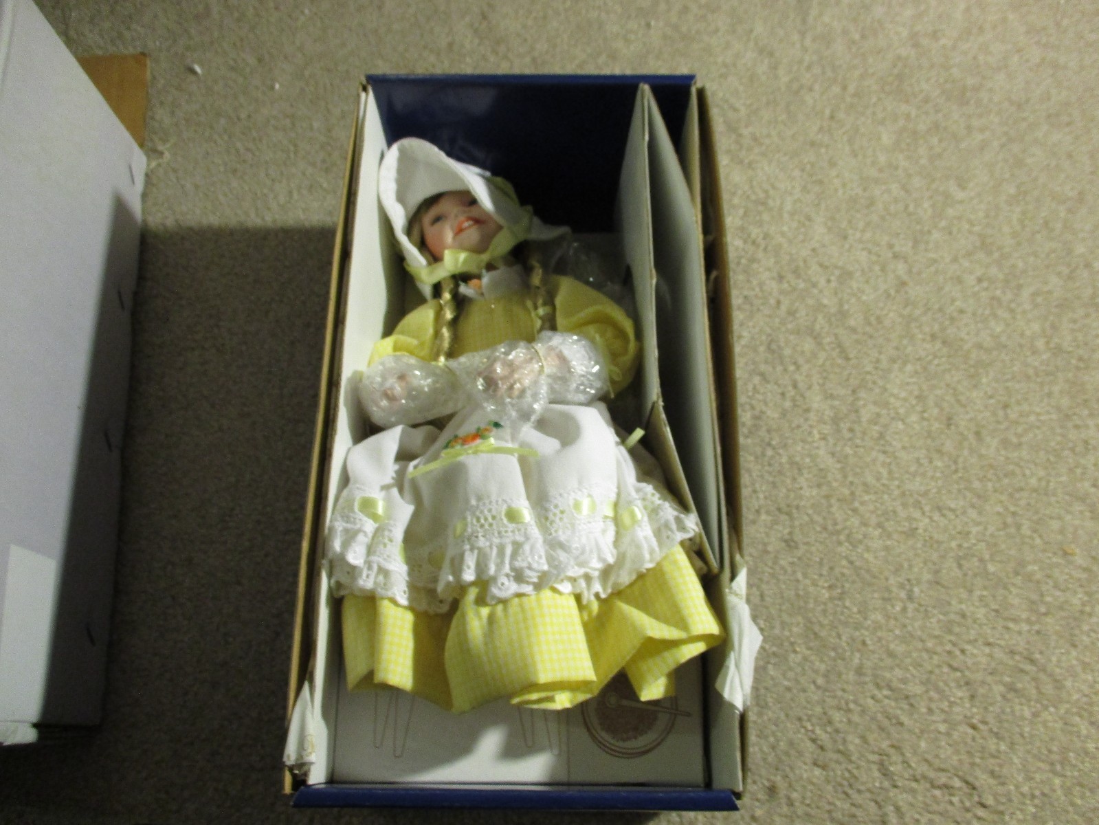 little miss muffet porcelain doll