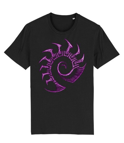 Zerg Logo - Star Craft - Videogame - Konton Zen Designs - Men's Fit T-shirt - Picture 25 of 28