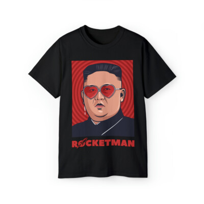 Kim Jong Un tshirt Korea gangsta dictator thug 5XL 4XL 3XL XXL XL L M S