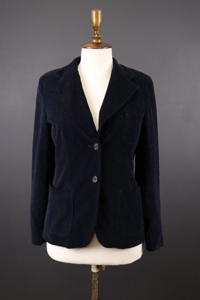 WEEKEND MAX MARA Pana Dos Botones Pantalón Traje Blazer + Pantalones Talla I 42/EE. UU. 8 Foto 2 de 4