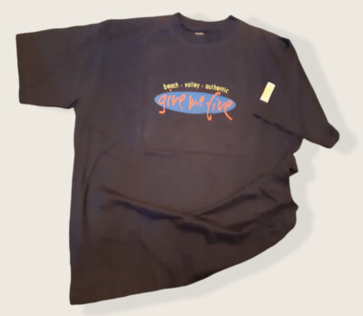 HIGH FIVE T-Shirt Beachvolleyball ''give me five'' - navy-blau - Gr. M - NEU