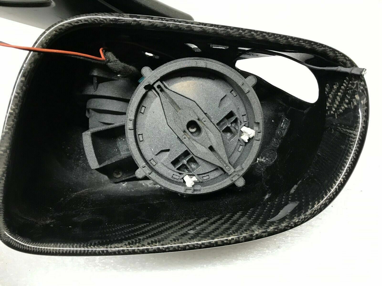MCLAREN MP4-12C DRIVER LEFT SIDE CARBON FIBER MIRROR OEM 11A88447CP
