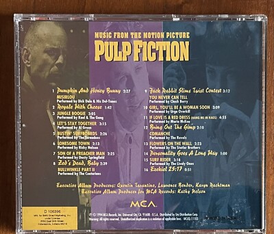 US盤 OST /PULP FICTION / MCA MCA-11103 LP Pulp Fiction (Music From The Motion Picture) - MCA Records – MCAD