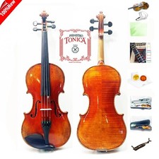 ^ Andreas Gagliano Violin Outfit 4/4-1/2 VN402K-R Education +Pack Tonica String