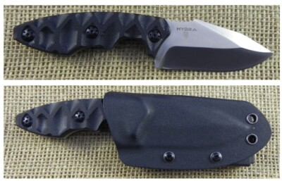 Defcon TD004 7.5" Tactical Fixed Blade - D2 Steel Knife With G10 Handle & Sheath