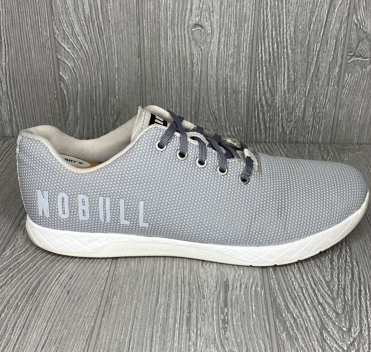 No Bull NoBull Superfabric Low Trainers Gray Crossfit Shoes Men's 12.5