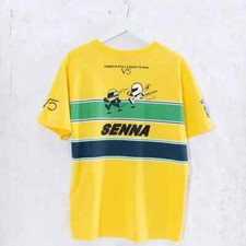 F1 Mclaren Legend Aryton Senna "Forever Senna" 2024 Tribute T Shirt NEW
