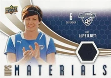 2010 Upper Deck Major League Soccer 'WPS Materials' Card Different Variations