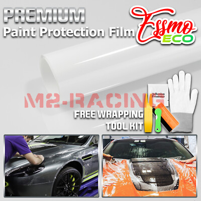 PPF Paint Protection Film ECO Gloss Clear Invisible Scratches Shield 7.5mil Bra