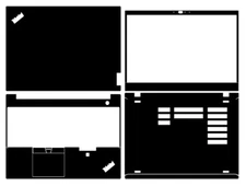 Carbon Vinyl Sticker Skin Decals Guard Cover for Lenovo ThinkPad P15V Gen3 2022