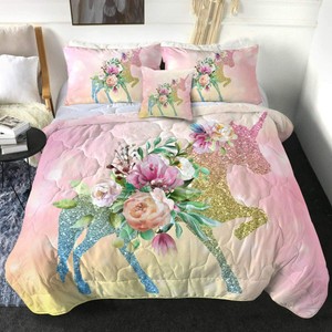 unicorn comforter queen