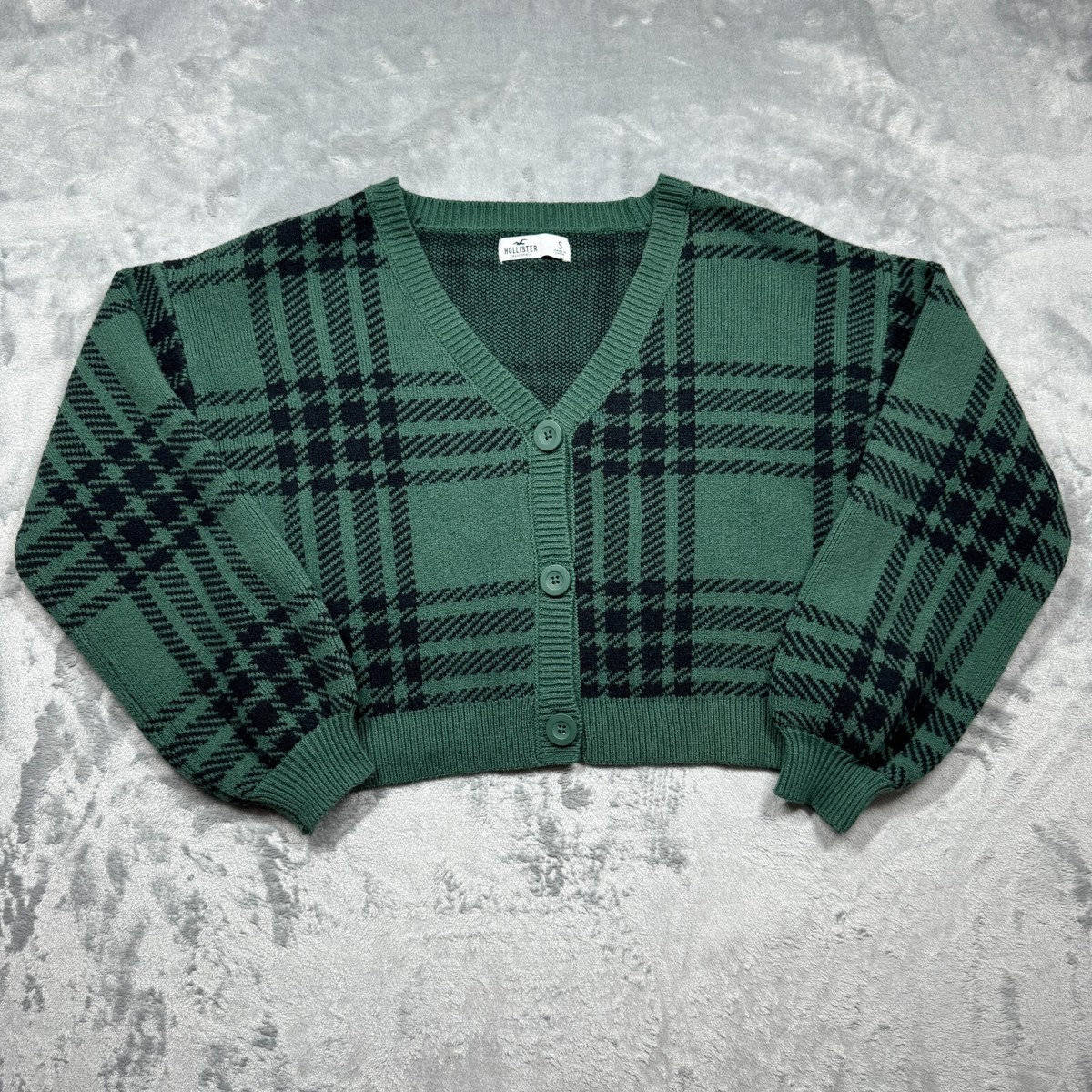 Womens Hollister Cropped Cardigan | eBay