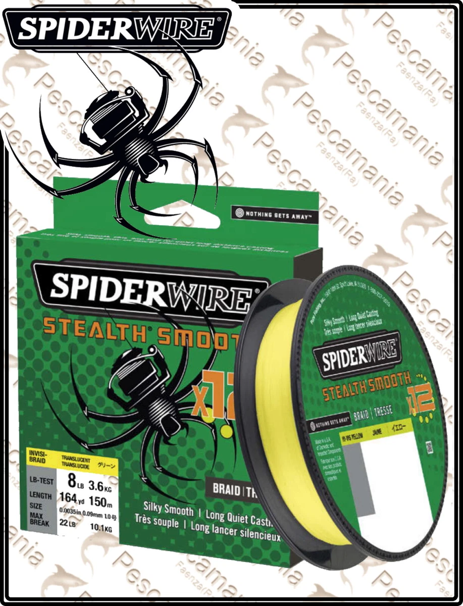 Geflochtene Leine Colmic die Weeper X4 Drähte Multifaser 150 Yards - 135mt