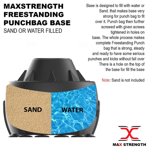 Free Standing Boxing Punching Bag Stand Kick Heavy MMA Martial Art Training - Picture 35 of 178