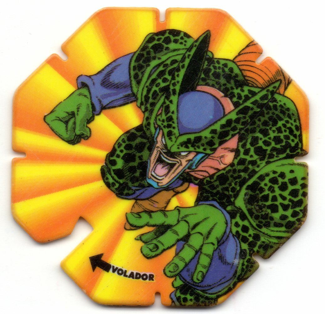 CELULA 2ª FASE #33 TAZO DRAGON BALL Z / BOLA DE DRAGON 1989 MATUTANO