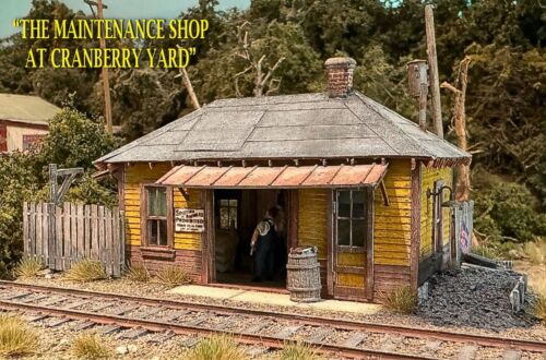 Bar Mills 0342 HO Maintenance Shop At Cranberry Yard Building Kit