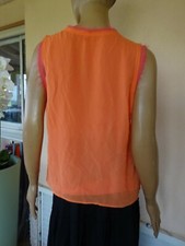 ZARA TOP TUNIQUE FLUIDE T.M =38/40 V/ MESURES