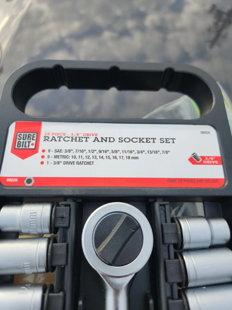 Surebilt ratchet and socket set deals