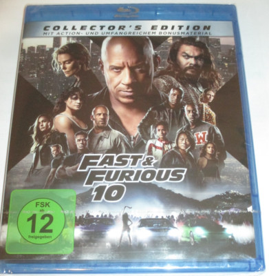 Fast & Furious 10 - Blu-ray/NEU/OVP/Action/Vin Diesel/Michelle Rodriguez