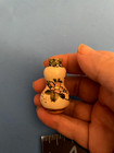 JAPANESE 19thc Satsuma MINIATURE doll/dollhouse VASE hand painted decoration — photo 4