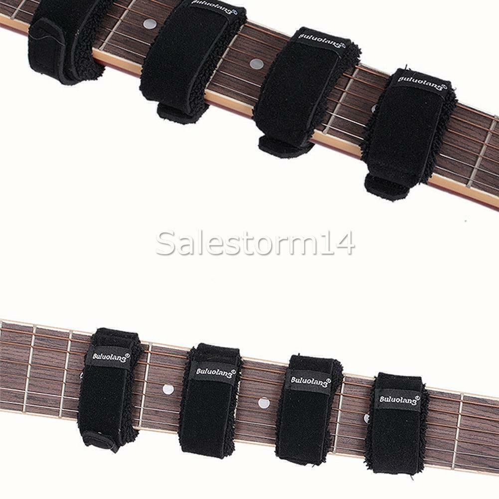 Guitar String Mute Muter Fret Wraps Dampener Electric Guitar Bass