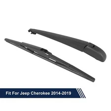 14 Inchs Car Rear Windshield Wiper Blade Arm Set for Jeep Cherokee 2014-2019 