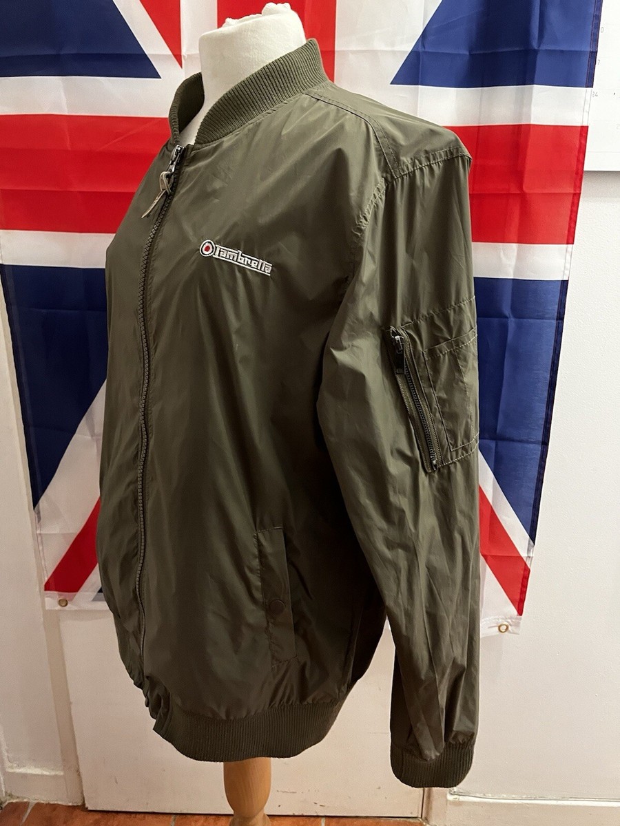 Scooter Lambretta Ma1 Jacket Lambretta Green XL Lightweight
