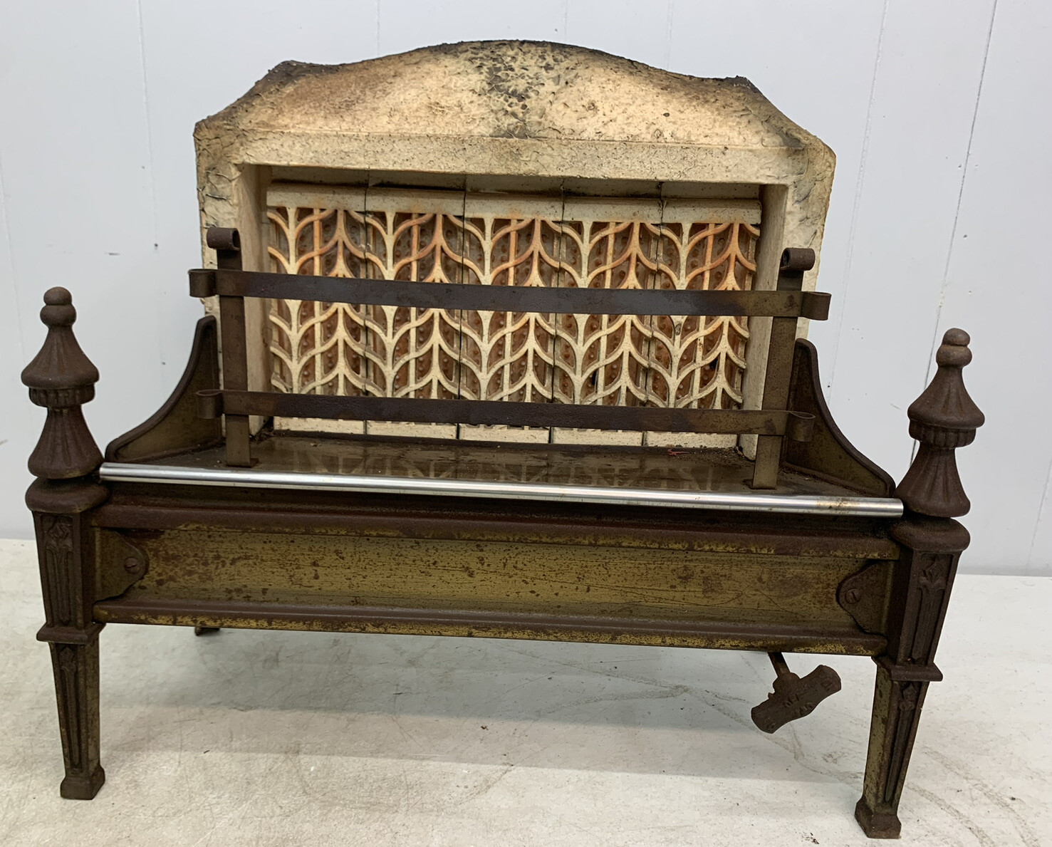 superior manufacturing 6710 ornate gas heater | eBay
