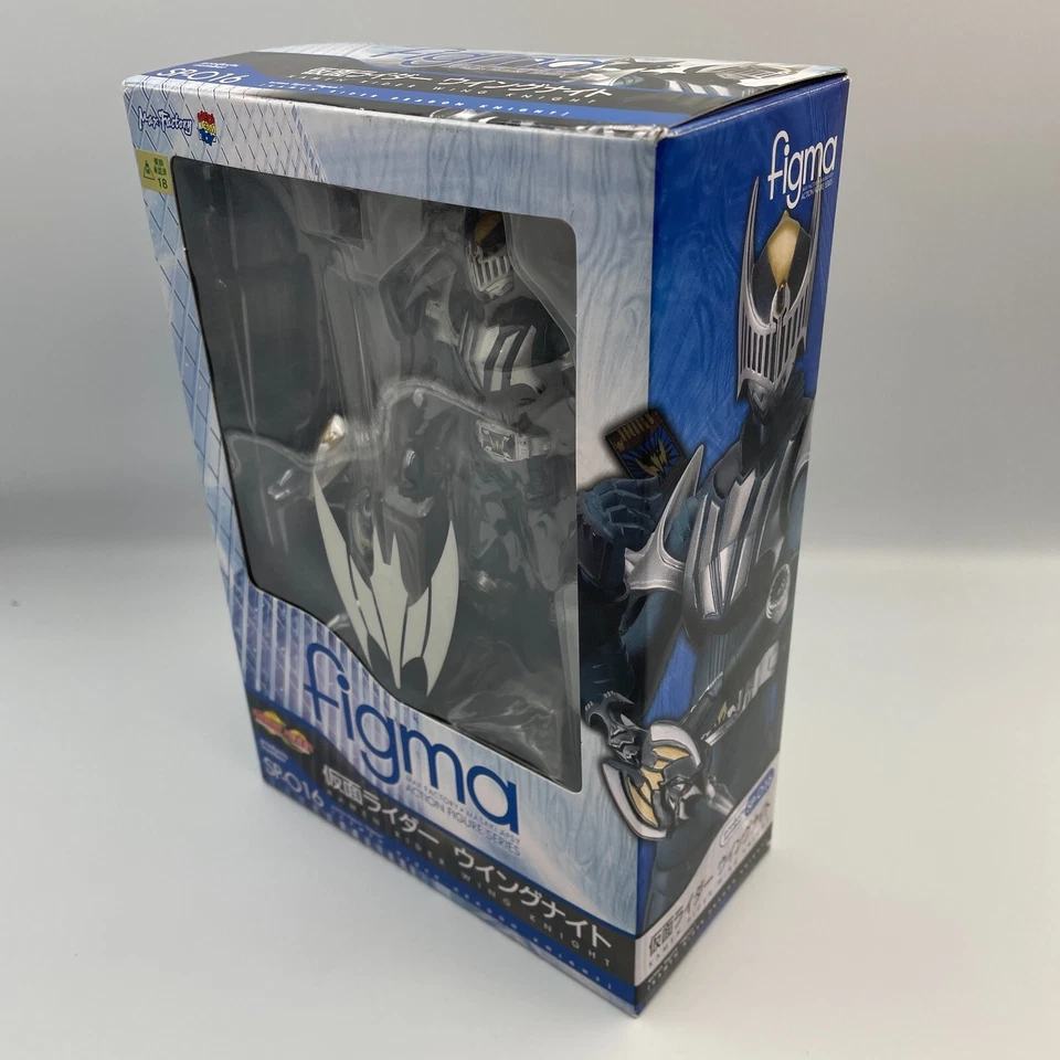 Max Factory figma Kamen Rider Wing Knight Painted Action Figure Japan Toy - Image 3 of 4