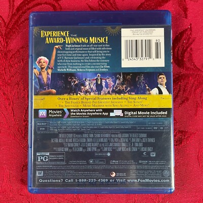 THE GREATEST SHOWMAN (2017) Michael Gracey, Hugh Jackman, Zac