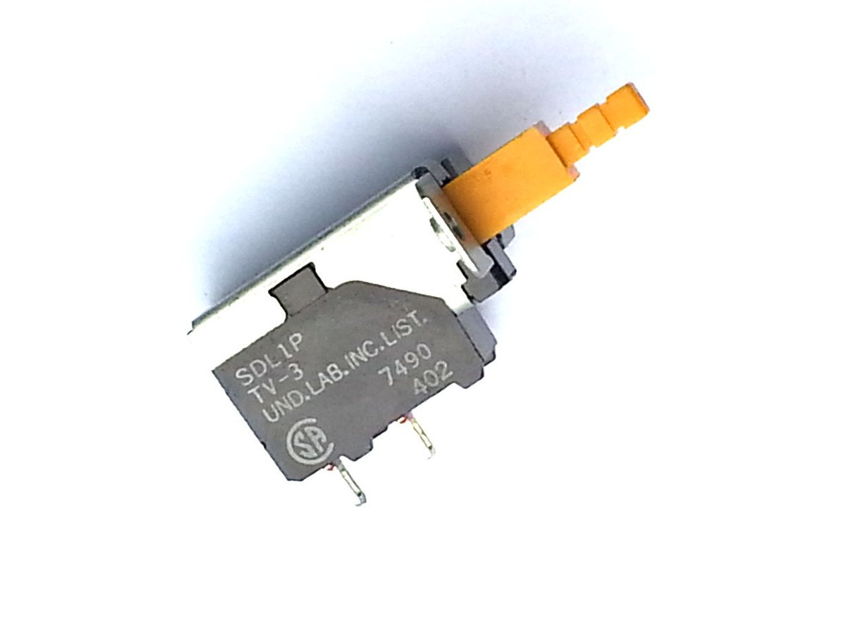 ALPS TV-3 SSDLD1P Power Switch – 4A/250V, Compact Push Button For Electronics, Appliances & Control Panels – 1 Piece