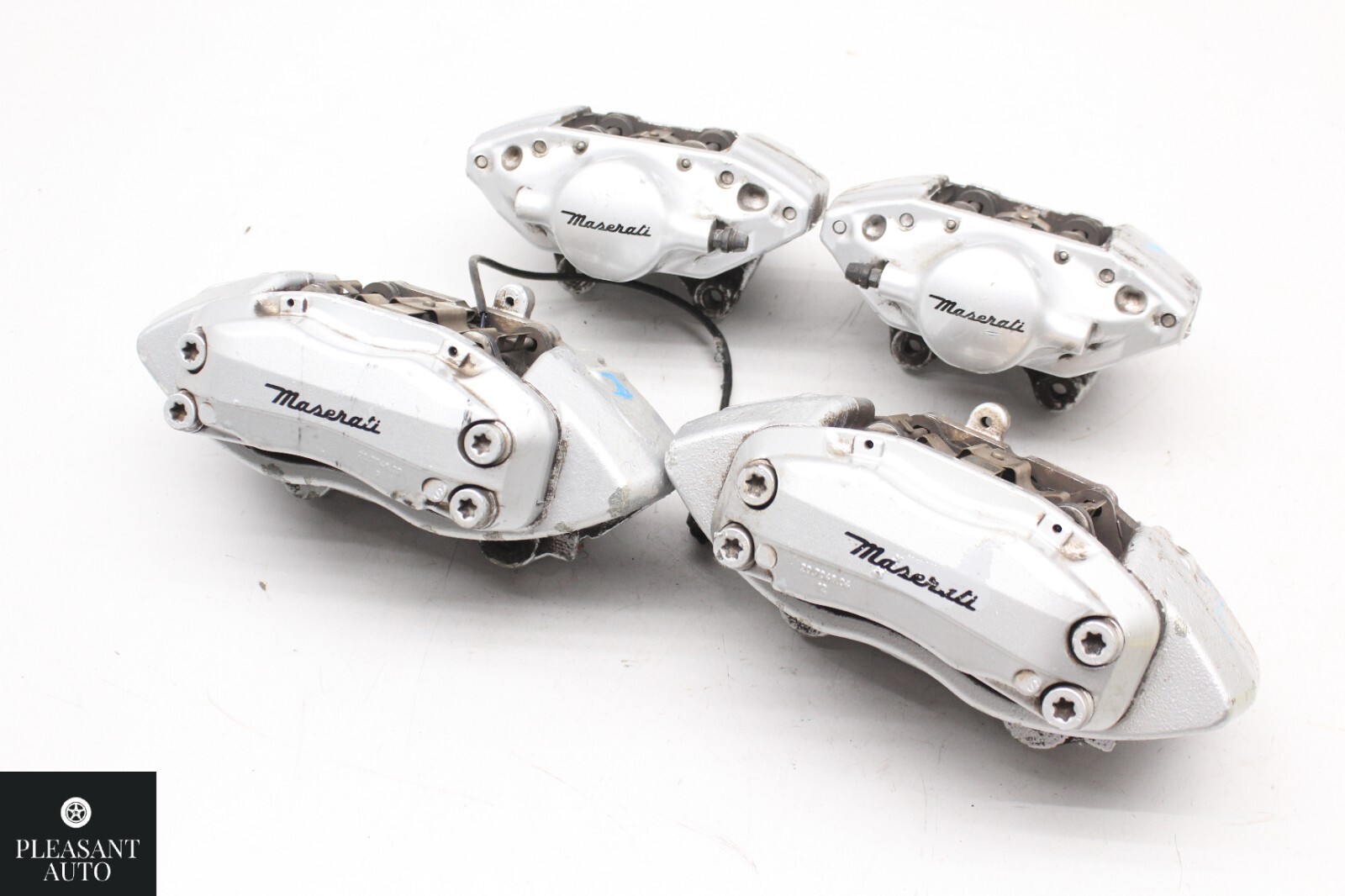 05 MASERATI QUATTROPORTE M139 OEM BLACK BREMBO FRONT REAR BRAKE CALIPERS 03-12