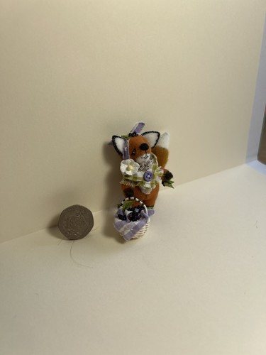 Miniaturas en miniatura Blackberry Fox de Cottage Kitty únicas - Imagen 2 de 10