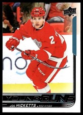 2018-19 Upper Deck Young Guns Joe Hicketts Rookie Auto Detroit Red Wings #469