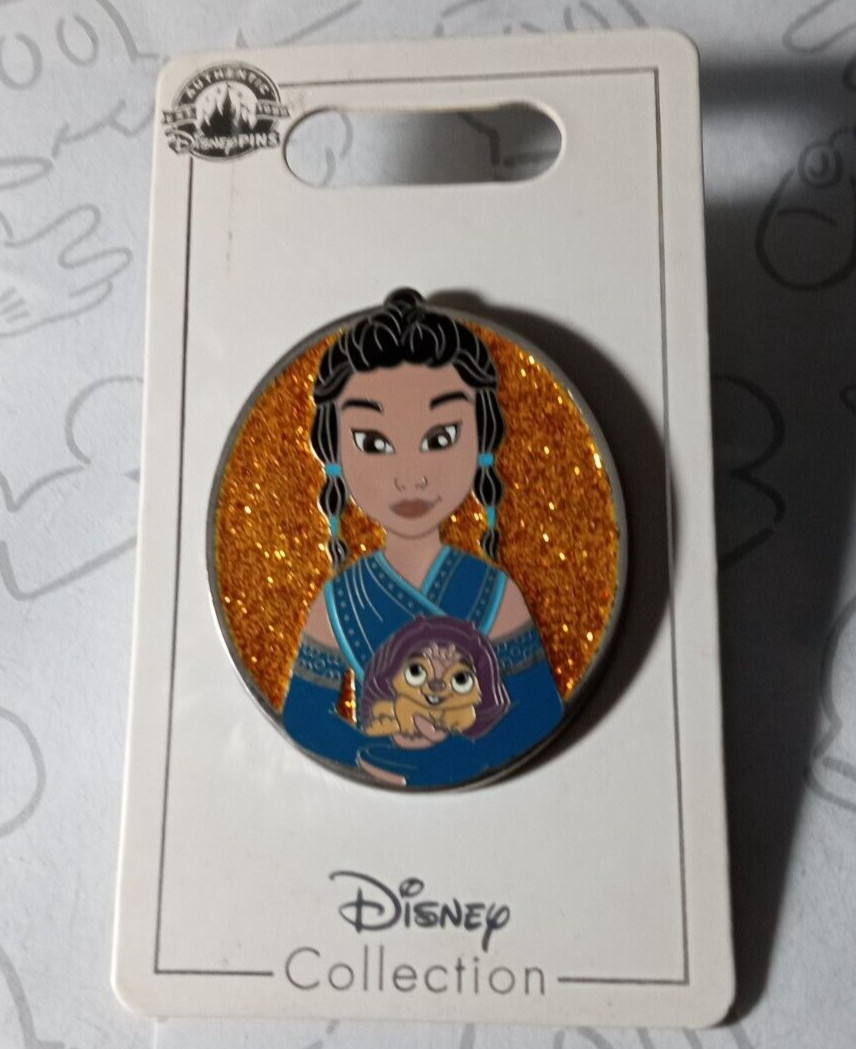 Raya and the Last Dragon Holding Tuk Tuk 2022 Glitter Disney Pin 155618