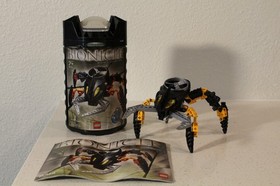 Bionicle Visorak Lot 8742 8744 8745 8746 w/ Cans & Manuals &ndash; See Desc