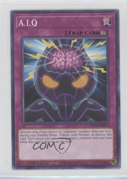 AIQ 1st Ed. YuGiOh Eternity Code #ETCO-EN073