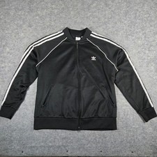 Adidas Womens Black SST Originals Track Jacket XL